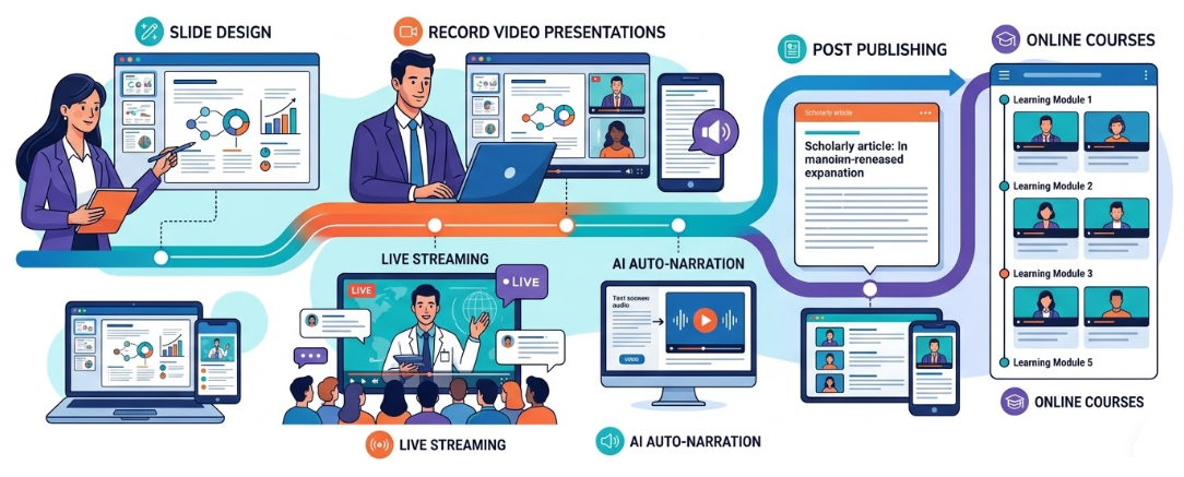Slideator Online Presentation Recorder Platform